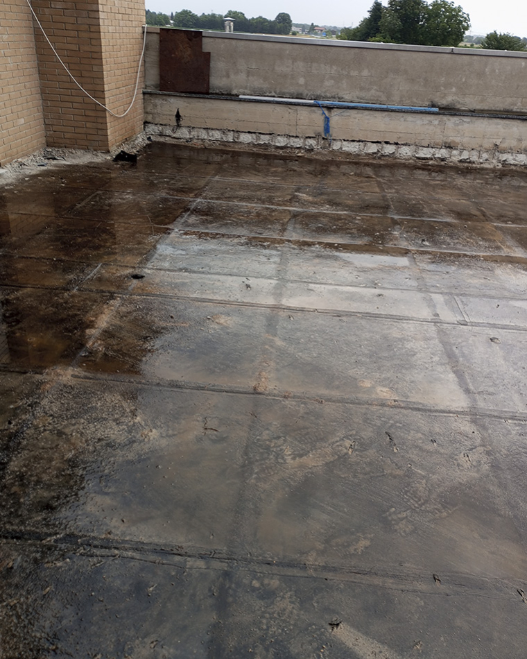 Rifacimento terrazzo a Saronno: impermeabilizzazione e rivestimento